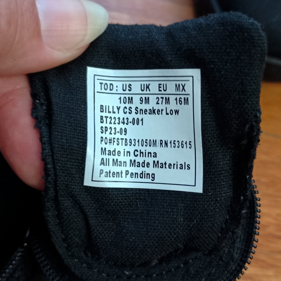 NEW Black Billy Goat Kids Boys Zipper & Lace-Up CS Sneaker Low 10 - Picture 8 of 16